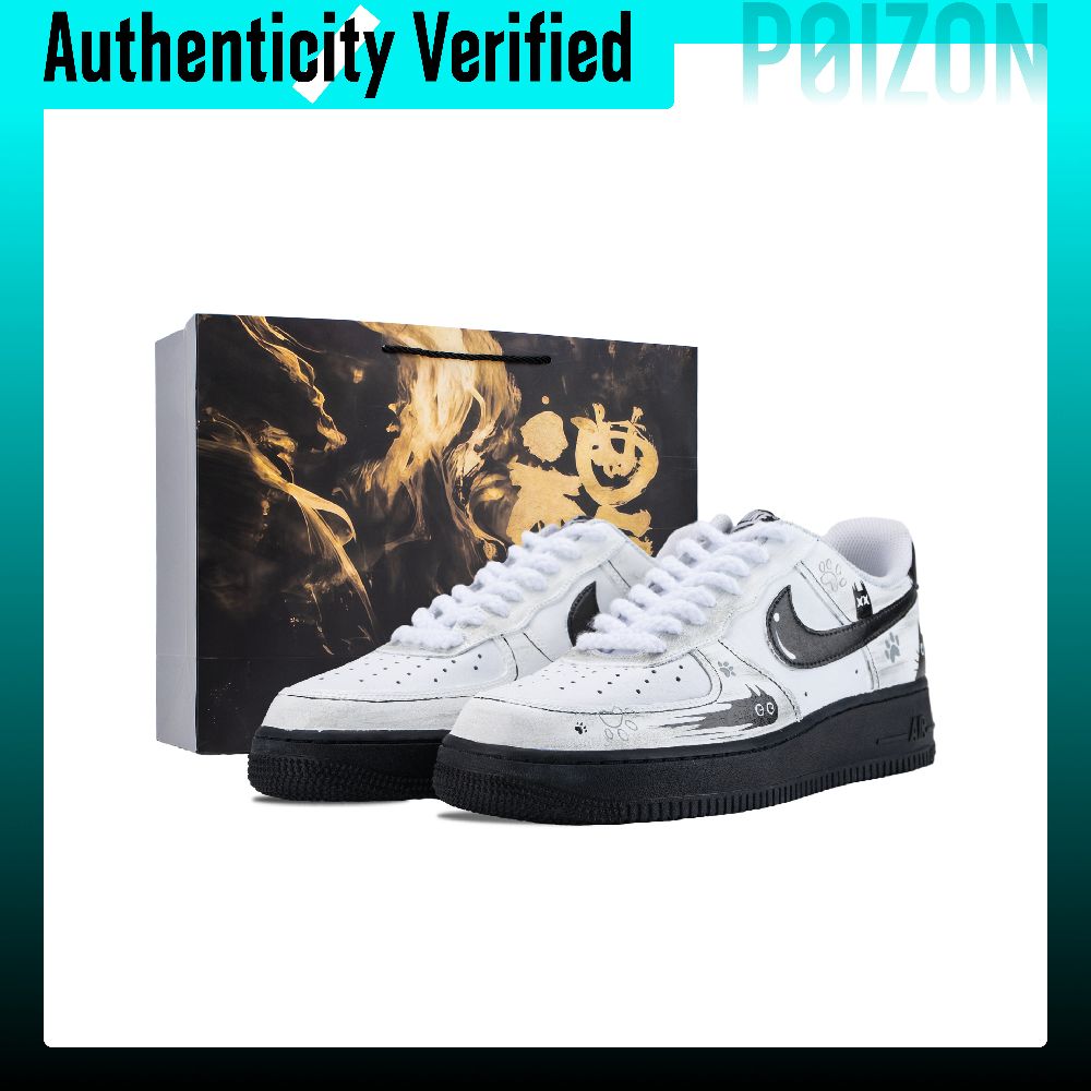 Nike Shoes Air Force 1 - ナイキ エアフォース1 スケートシューズ ユニセックス ロートップ ホワイト/ブラック