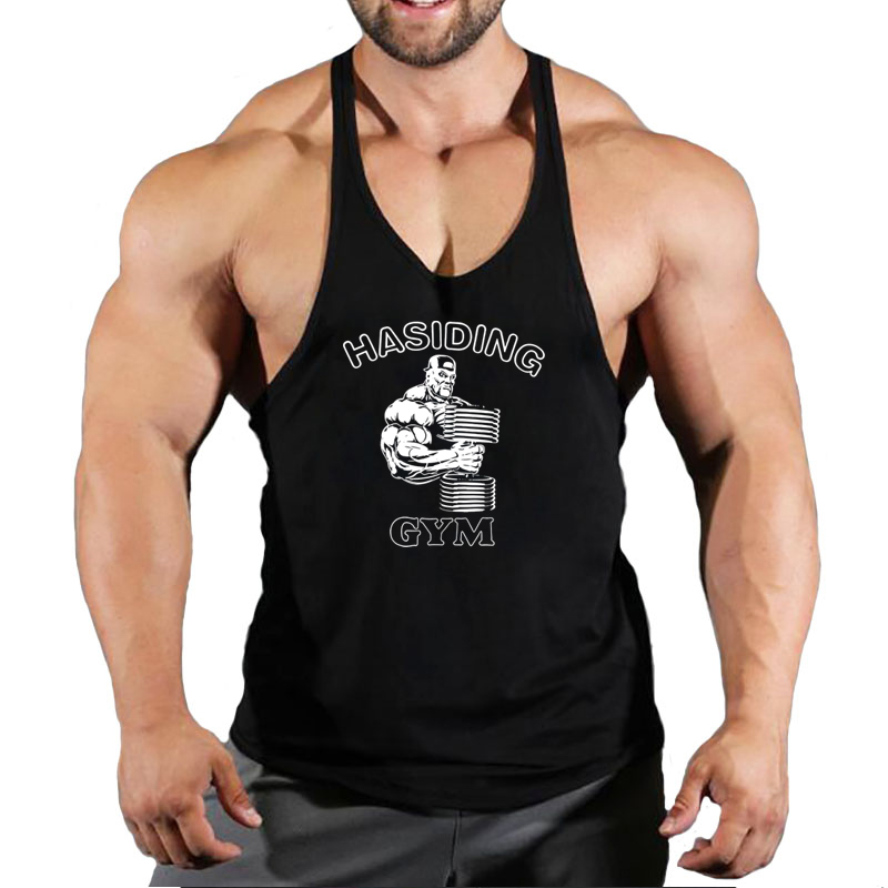Sleeveless Undershirt - 男性用ノースリーブTシャツ,アンダーシャツ,体操服,綿,筋肉ベスト