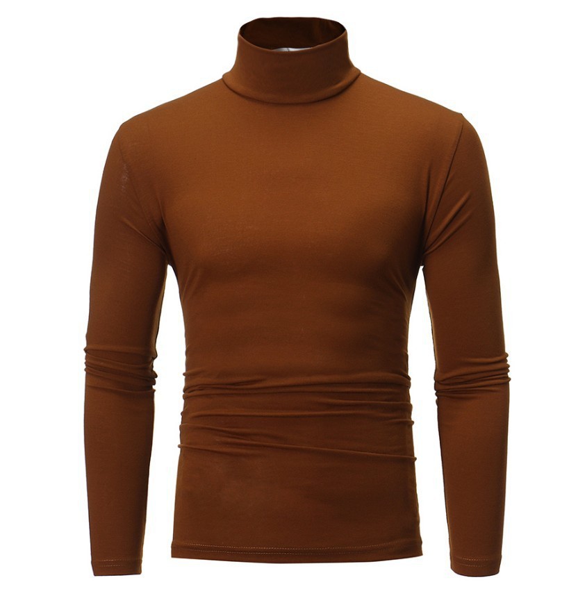 2025秋冬メンズハイネックTシャツスリムフィットファッショ - T Shirt Tight Fit のレビューと価格