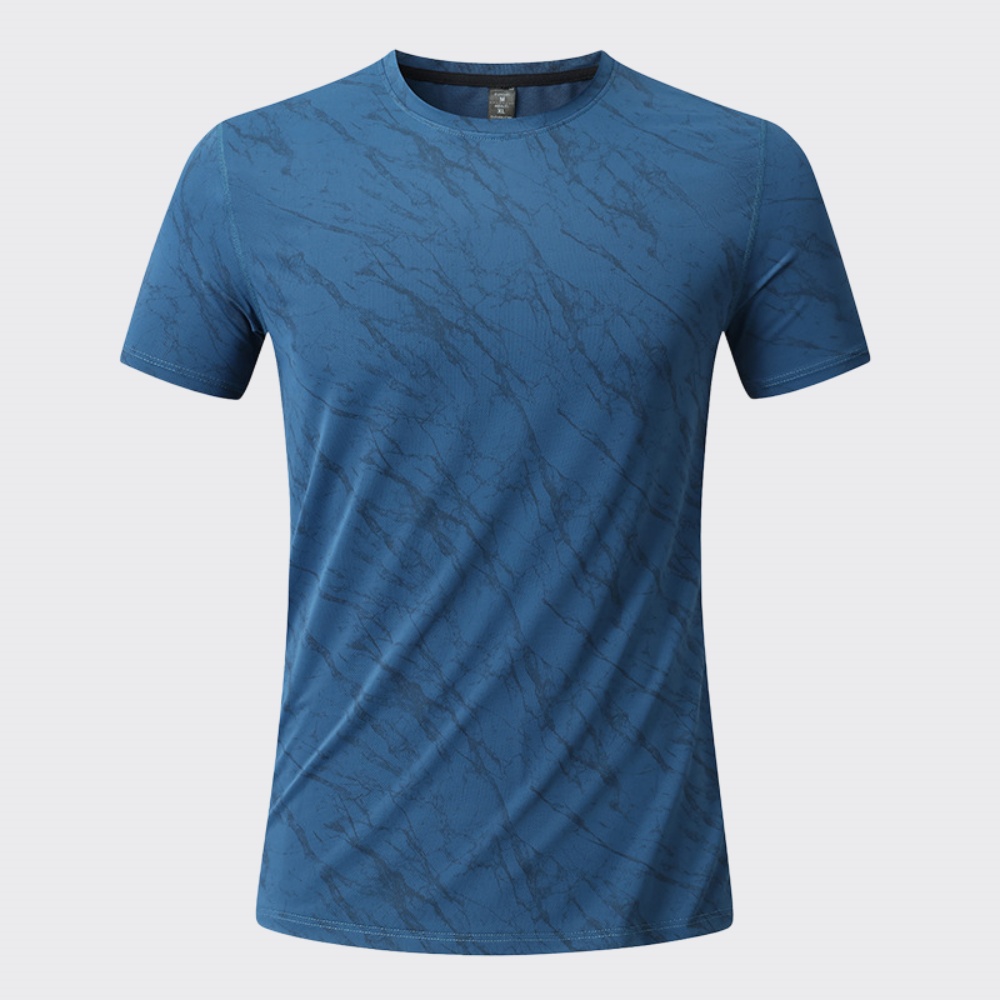 夏のメンズ速乾フィットネス Tシャツ半袖男性ジムフィットネス - T Shirt Tight Fit のレビューと価格